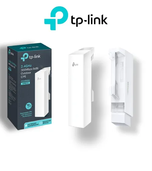    TP-Link Point d'Accès Extérieur (MC210CS-UN) Wi-Fi 2.4GHz 300 Mbps 9DBi
