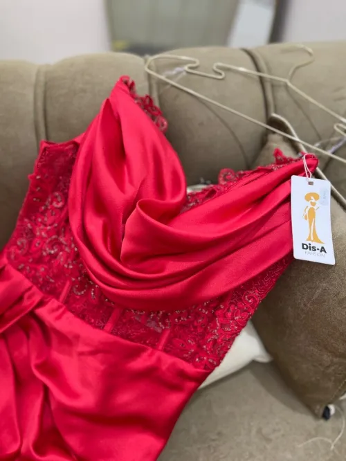 Robe soirèe rouge 
