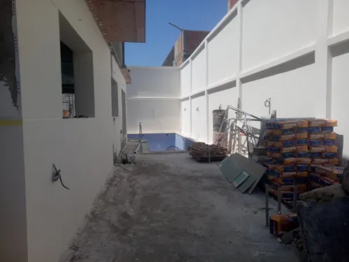 Revetement de façade en monocouche 