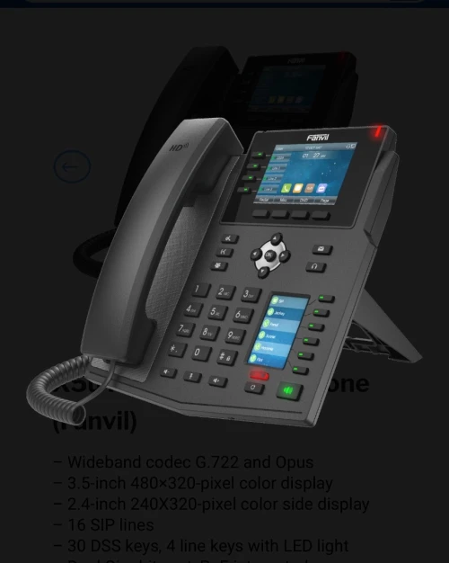 X5u High-quality IP Phone (Fanvil)