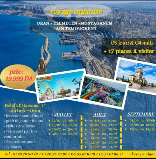 voyage organisé tlemcen