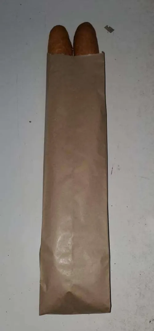 Sac en papier croissant