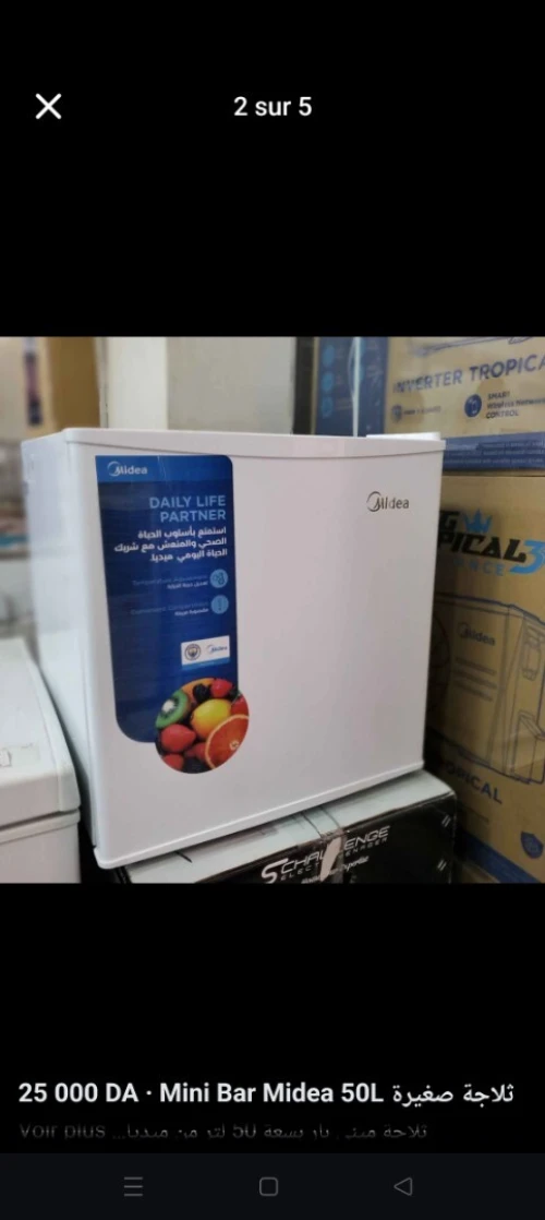 Mini bar midea 50 litres