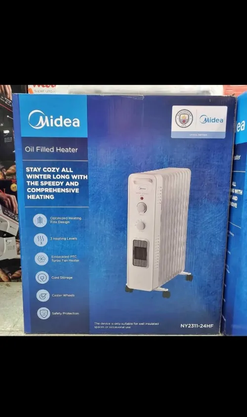 Bain d'huile midea ventilé 11 13 15