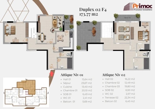 Vente Appartement F2 F3 F4 Alger Birkhadem