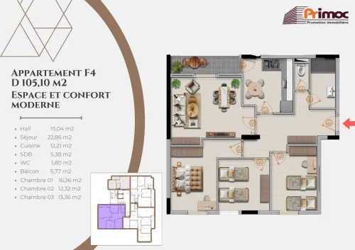 Vente Appartement F2 F3 F4 Alger Birkhadem
