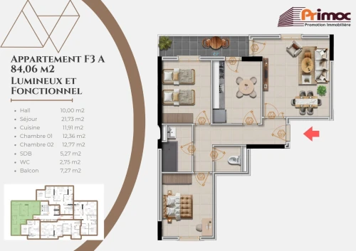 Vente Appartement F2 F3 F4 Alger Birkhadem