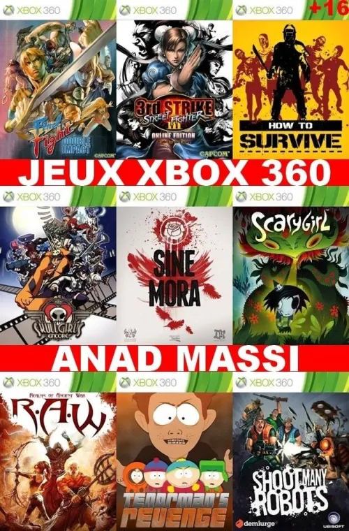INSTALLATION JEUX XBOX 360 (PRIX CHOC FA DESCRIPTION) *