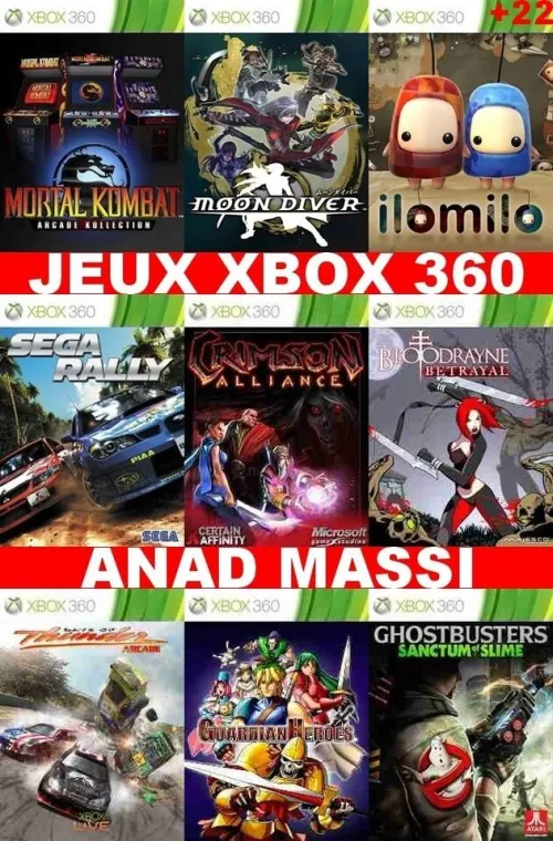 INSTALLATION JEUX XBOX 360 (PRIX CHOC FA DESCRIPTION) -
