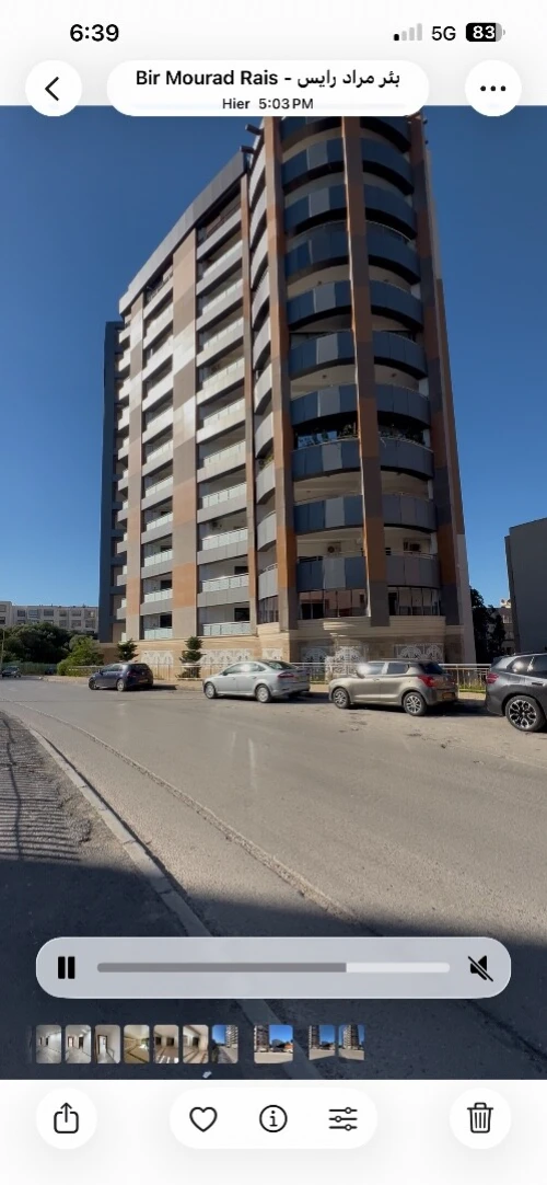 Location Appartement F3 Alger Said hamdine