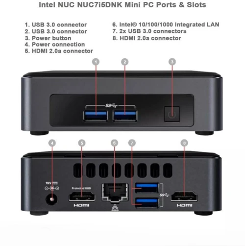 Mini PC Intel NUC7i5DNK i5 7Th