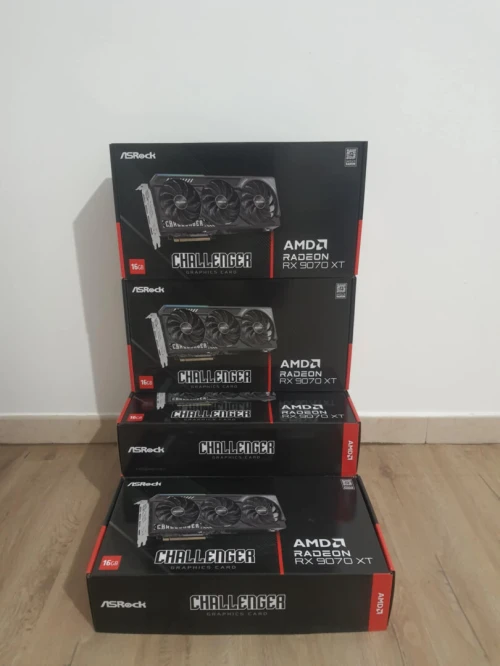 AMD Radeon Asrock RX 9070 XT Challenger 16GB