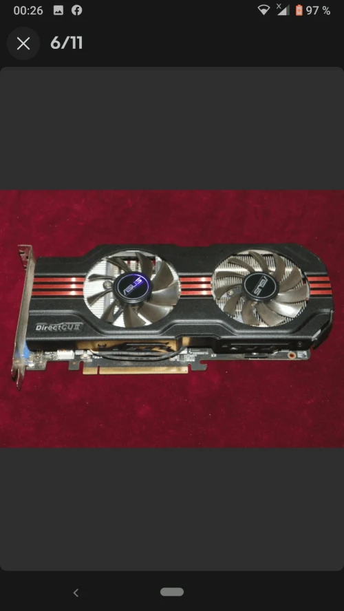 Vend 2 carte graphique (SLI) gtx 650 ti Twins