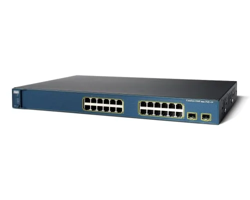 Cisco Catalyst switch 3560X 24 10/100 PoE + 2 SFP + IPB Image  POE