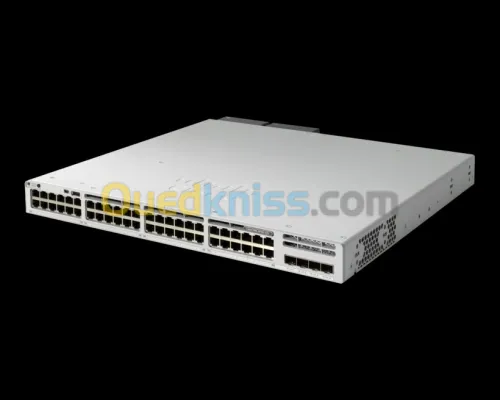 Switch Cisco 9300L 48 ports PoE+ 4x1G uplink, Network Essentials L3