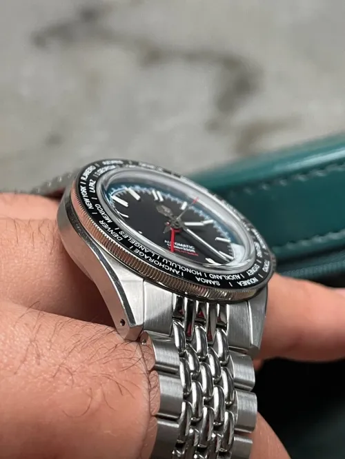 San Martin World Time Watch - SN0116-G