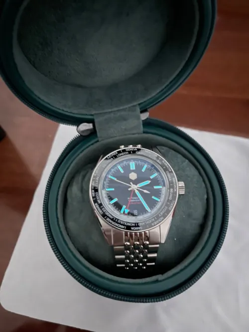 San Martin World Time Watch - SN0116-G