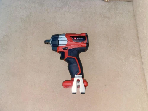 Clé à Chocs Brushless Einhell 18V avec Batterie Einhell 4Ah et Chargeur Einhell 3A Boulonneuse