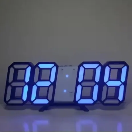لساعة ثلاثية الأبعاد LED