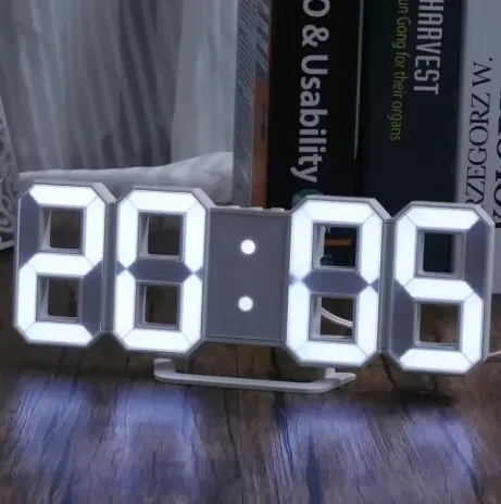 لساعة ثلاثية الأبعاد LED