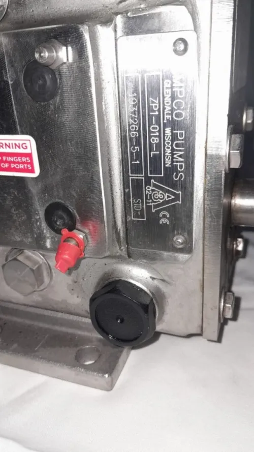 Pompe à lobes industrielle neuve AMPco  Inox  Haute performance