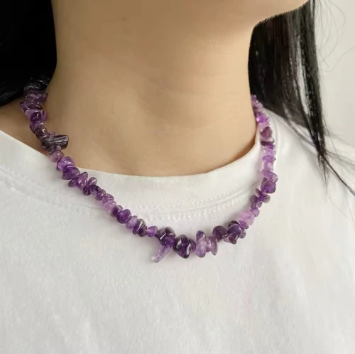 Collier pierre semi précieuse 