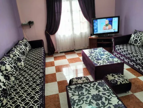 Salon style marocain 4 pièces + 2 tables basses