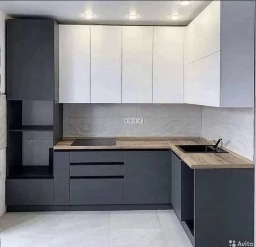 Fabrication de cuisine équipée moderne sur mesure très bonne qualité 