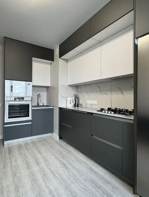 Fabrication de cuisine équipée moderne sur mesure