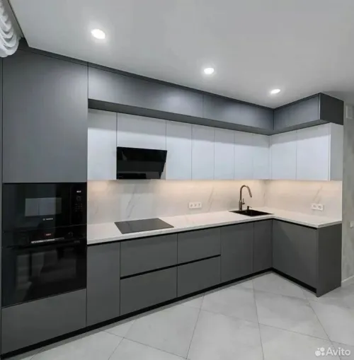 Fabrication de cuisine équipée moderne sur mesure