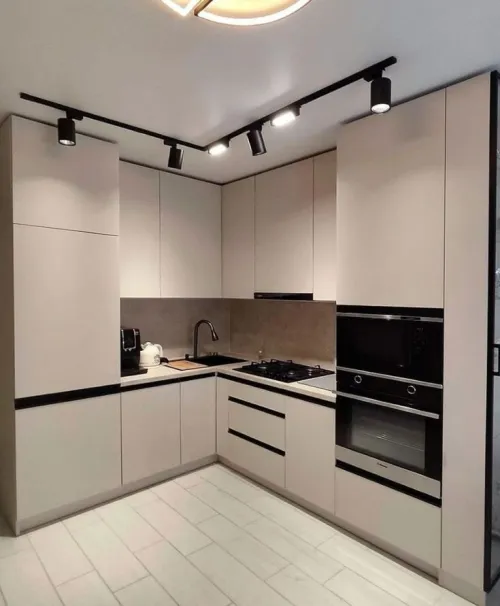 Fabrication de cuisine équipée moderne sur mesure