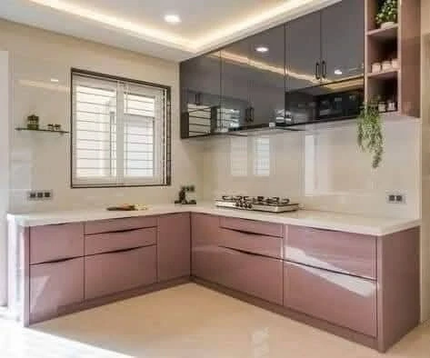 Fabrication de cuisine équipée moderne sur mesure très bonne qualité 