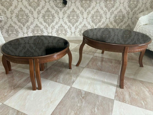 Table basse en bois hetre