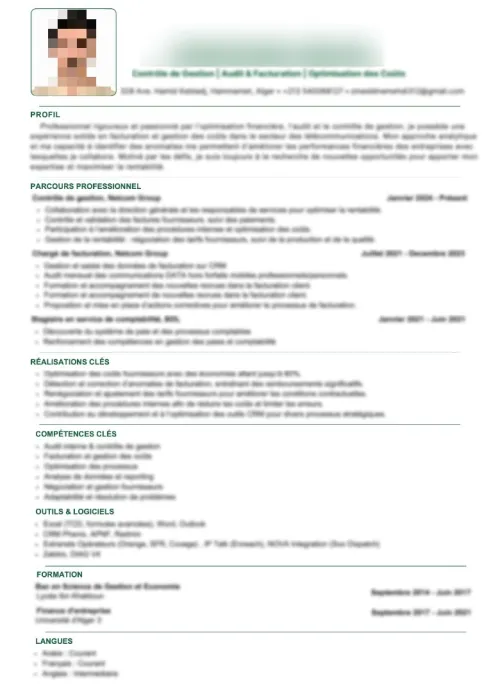 Rédaction et optimisation de CV et lettres de motivation en français et en anglais