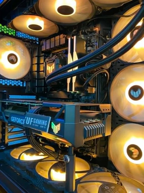 pc gamer Asus TUF Gaming higt end rtx 4070 TI super + ryzen 7 7700