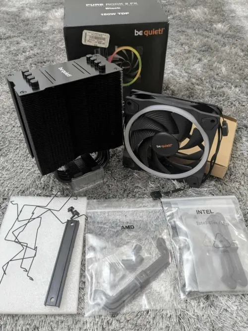 ventilo cpu be quiet "PURE ROCK 2 FX"Black ARGB