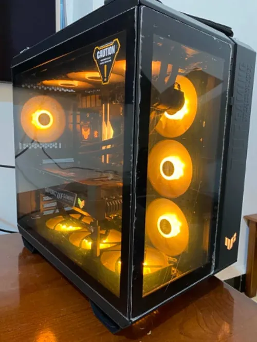 pc gamer Asus TUF Gaming higt end rtx 4070 TI super + ryzen 7 7700