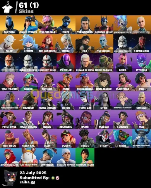 Fortnite 61 skin