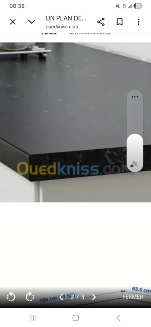 UN PLAN DE TRAVAIL IKEA NEUF