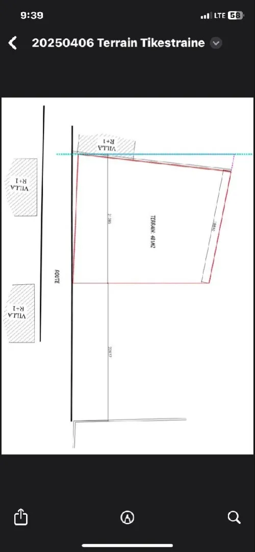 Vente Terrain Alger El achour