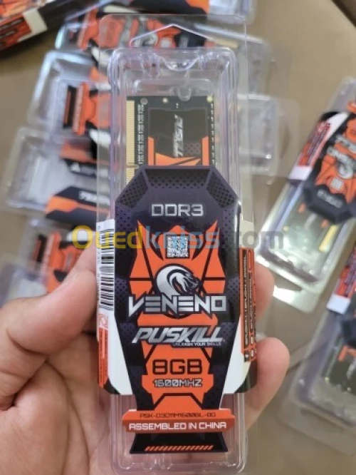 PUSKILL-Mémoire RAM VenJosé DDR3L 8 Go