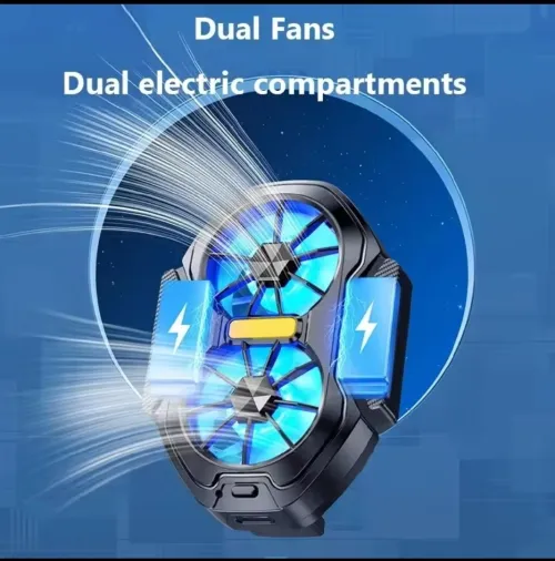 مروحة تربيد هواتف  مزدوجة ventilateur de téléphone 