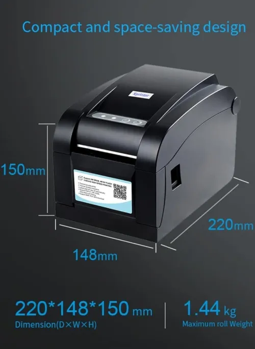 Imprimante double foction ticket et autocollantes xprinter xp350b Bluetooth