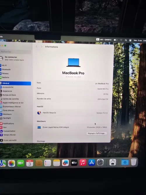 Macbook pro M4 pro
