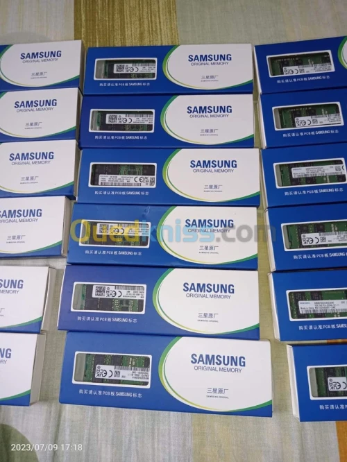 Ram Samsung original DDR 4 et DDR 5 