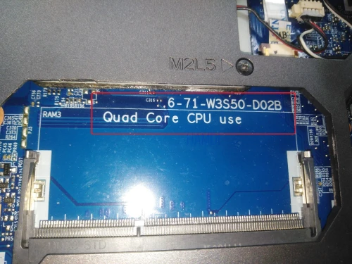 Bios CONDOR P401 6-71-W3S50-D02B W355SDQ 