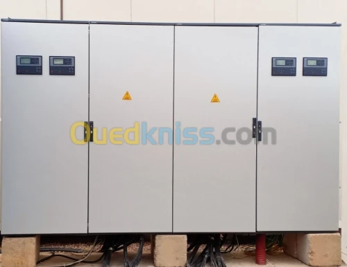 Armoire de synchronisation de plusieurs groupes électrogènes 