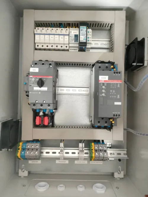 Armoire Pompe Démarreurs progressifs/ Démarrage direct/ Démarrage étoile-triangle/ Démarrage statorique/ Démarrage par variateur de fréquence (VFD)