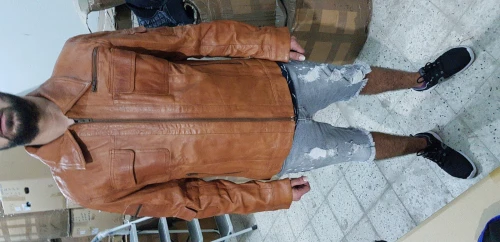 Veste cuir 