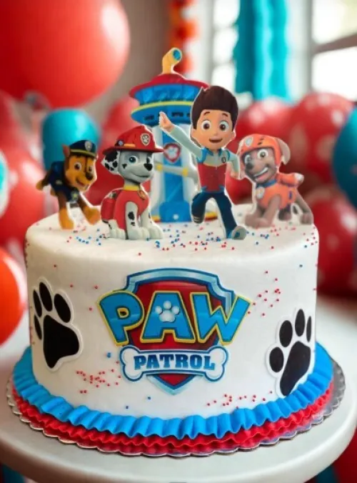 Topper Cake Paw Patrol  